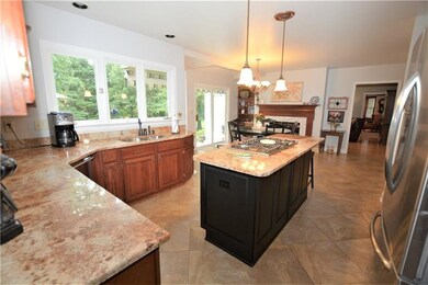 Kitchen fully equipped with top of the line applia