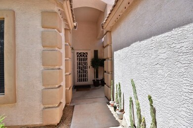 walkway to front door