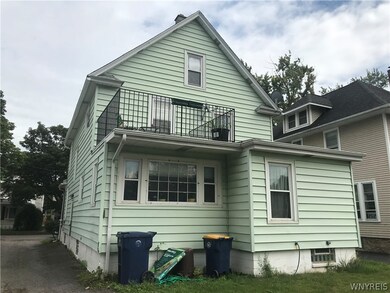 exterior back of home