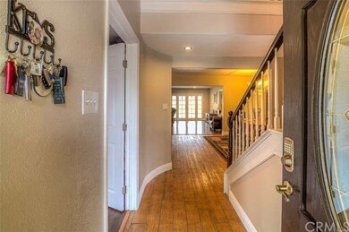 The inviting front door welcomes you home.