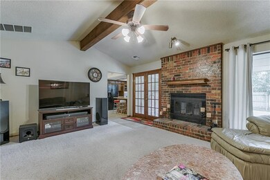 Vaulted Ceilings and Wood Burning Fireplace.