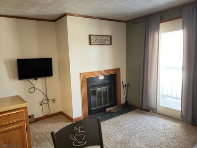 Living Room with Fplace