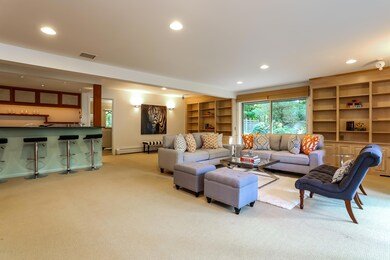 Family rm. with wet bar
