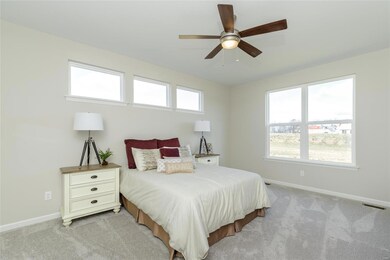 Master Bedroom with Transom Windows