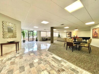 Dining area with baseboards
