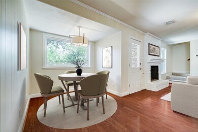 Virtually staged. Breakfast Room off the Kitchen a