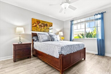 Primary bedroom filled with natural light. Spaciou
