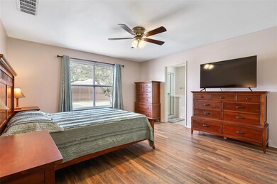 The primary suite has those amazing floors too! An