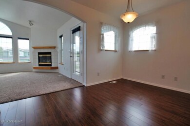 Dining Area into Living Room