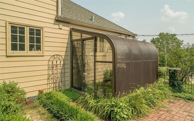 Greenhouse in back of home. So handy for plants that cant stay out year round.