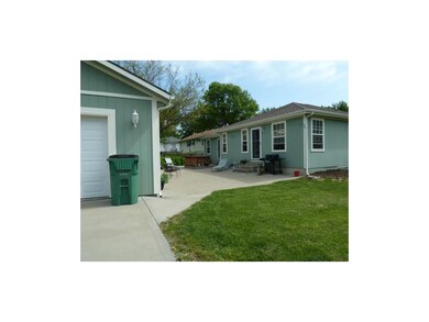 Large patio for entertaining.  Flow into kitchen a