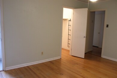 Looking into walk-in closet.
