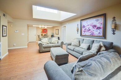 Great room with 2 skylights!