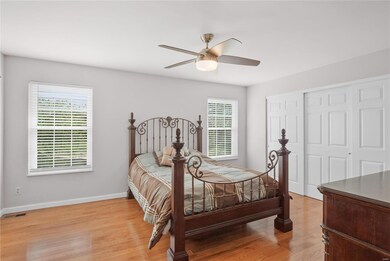 Good size master bedroom.