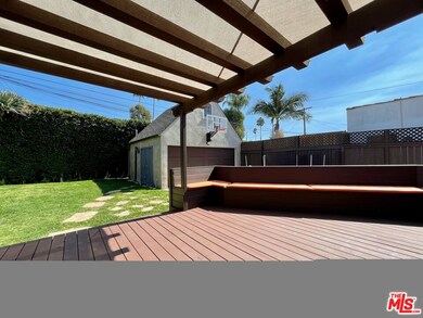 Backyard patio