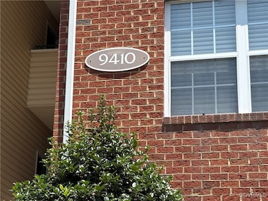 Exterior view of brick siding