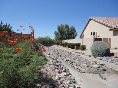 Area to South Side of Home
