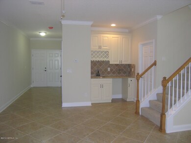 entry, bar and stairs