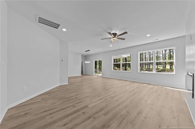 Spacious living room