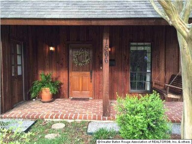 Bricked, front porch!