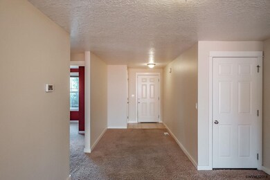 Entry way leads to two bedrooms and one full bath