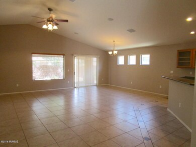 Great room, dining area