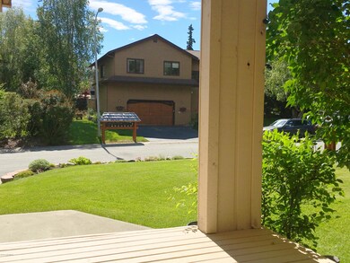 Covered front porch