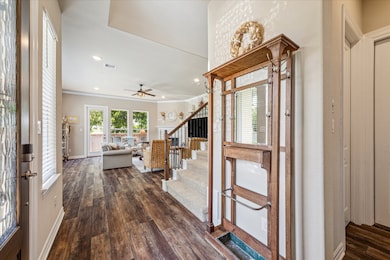 The entry way.