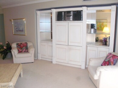 Entertainment center is part of the living room ni