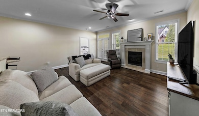 living rm area