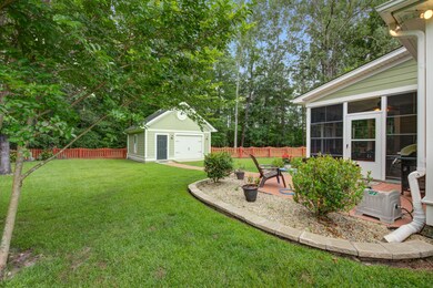 Backyard with Garage/Workshop