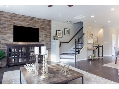 Photos from builder library, similar home.