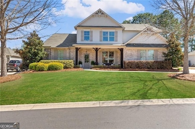 Beautiful brick front accents!