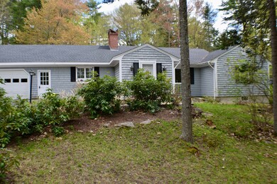 Lovely wooded lot allows for lots of greenery and 
