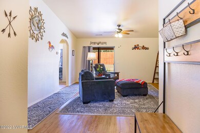 Foyer into living room