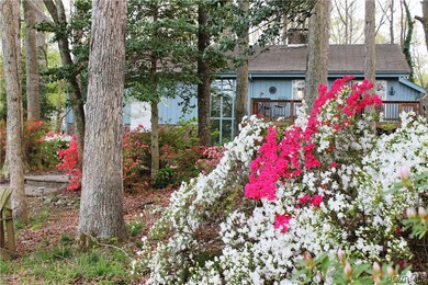 Back of Home that faces the Lake