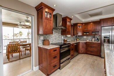 Upper level custom kitchen