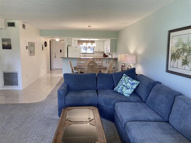 View from living room to dining room.