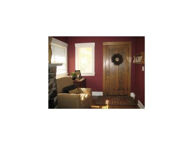Other. Front entry with original solid oak doors a