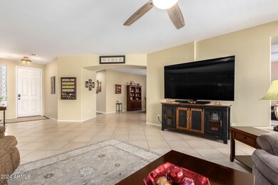Great room looking to front of home