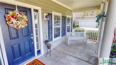 Porch is a great place to watch the world go by!