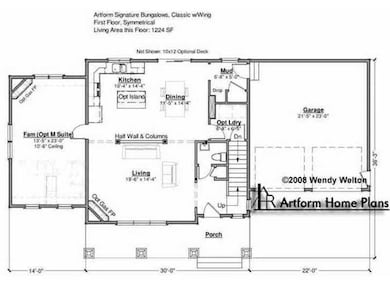1st Floor Plan.