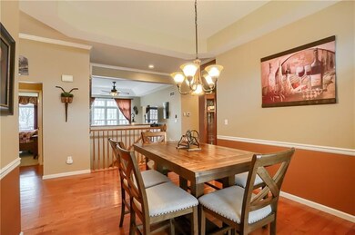 Open dining area