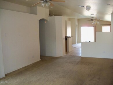 Living room to dining room