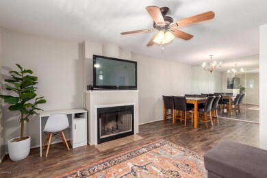 Wood burning Fireplace