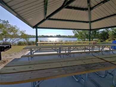 Waterfront pavilion at South Gulf Cove Park