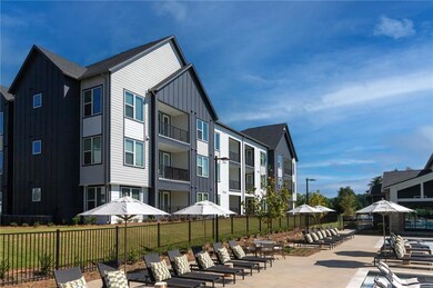 View of building exterior with a residential view