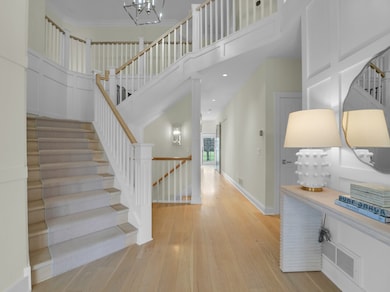 Floor to ceiling wood Paneling
