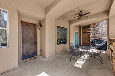 Private patio