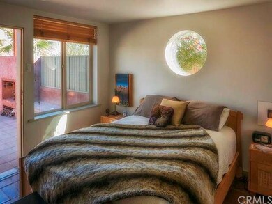 luxury bedroom leads you to the private adobe pati